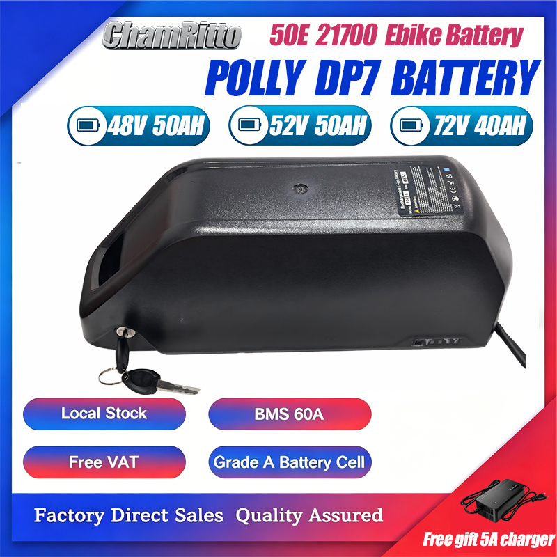 Ebike Battery 48V 20Ah Hailong - Bateria Hailong para bicicleta elétrica 52v