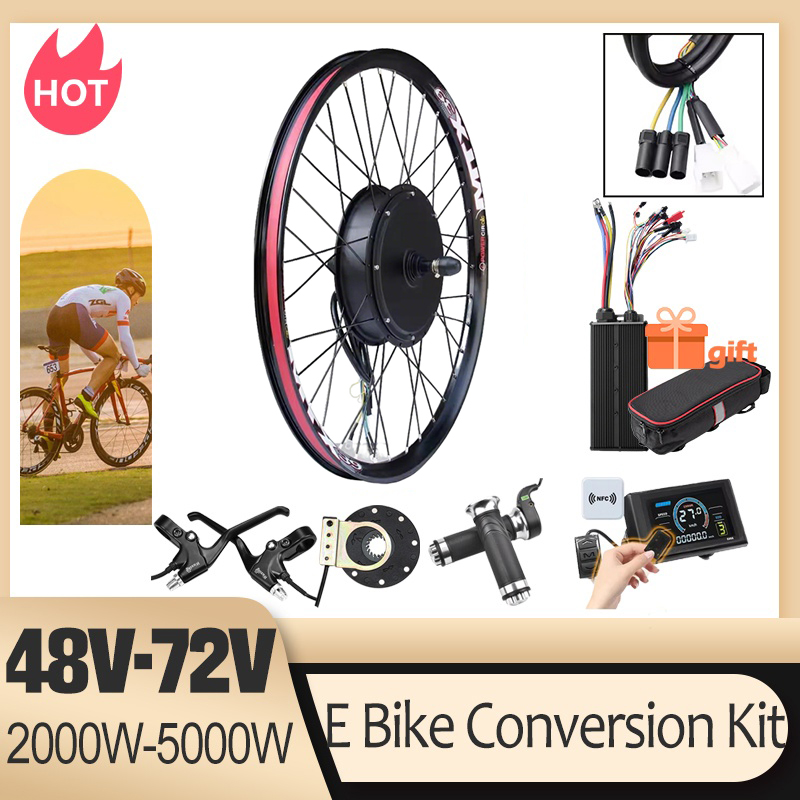 Kit de Conversão para Biciclet - 72V 5000W Hub Motor Kit avaliação e preço