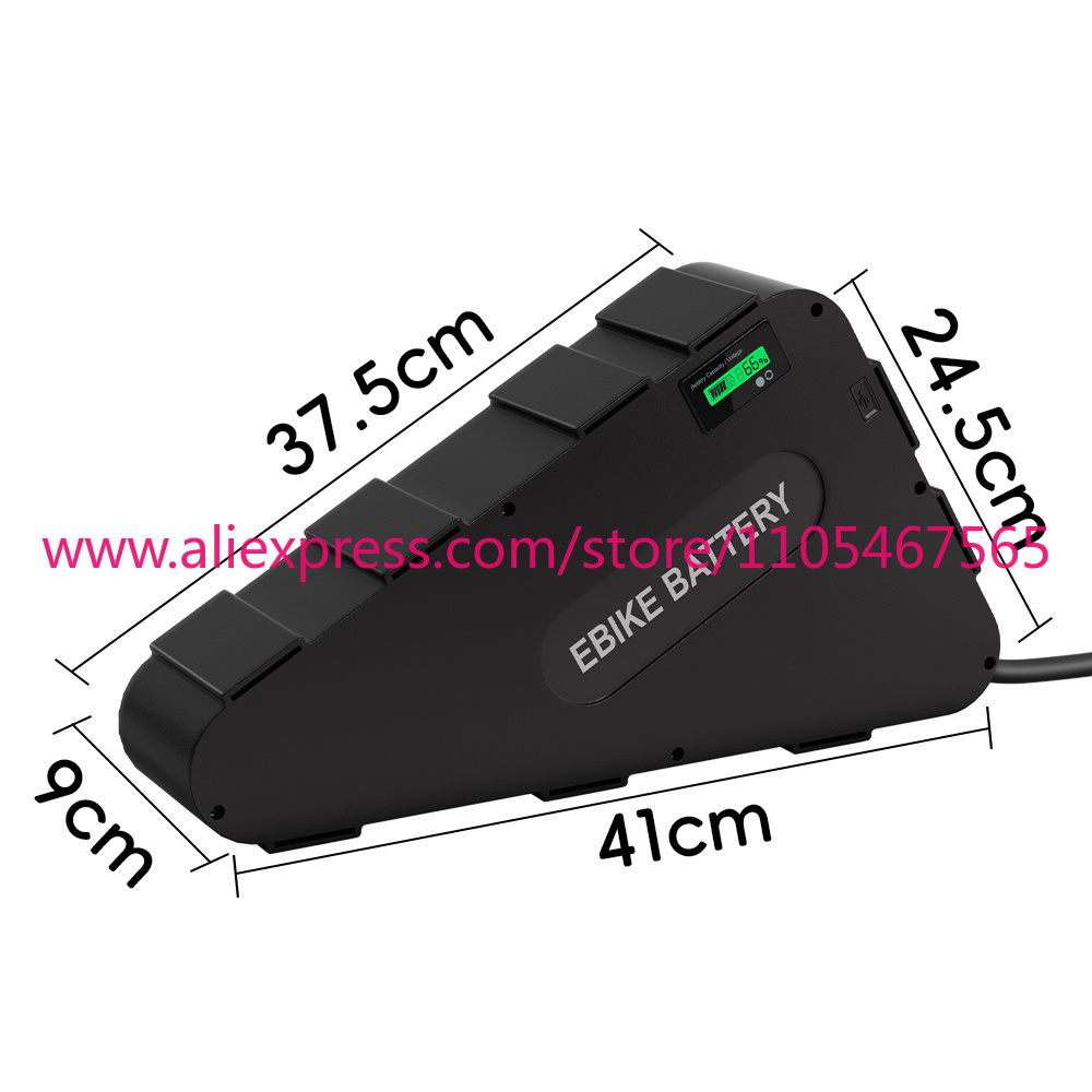 Bateria de lítio triangular pa - Electric Bicycle Battery 72V 30Ah avaliação e preço