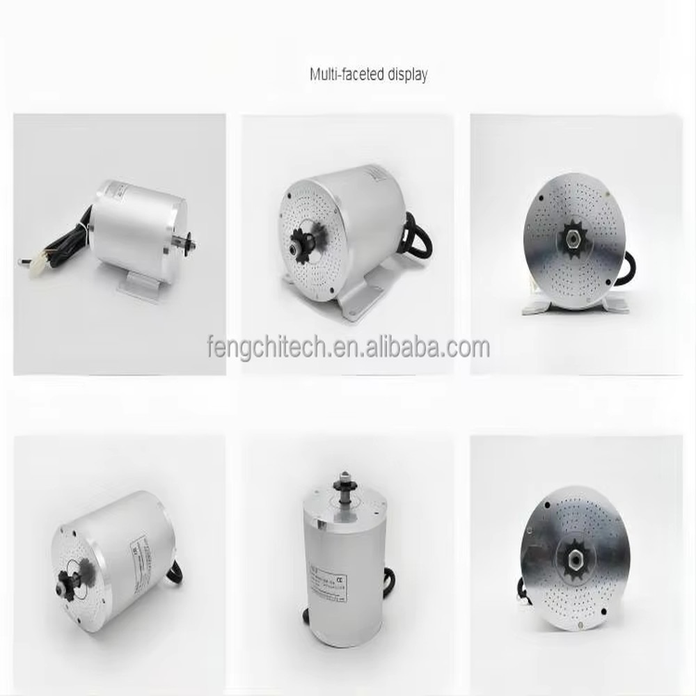 Motor elétrico DC sem escovas  - Ebike Conversion Kit 72V 3000W avaliação e preço