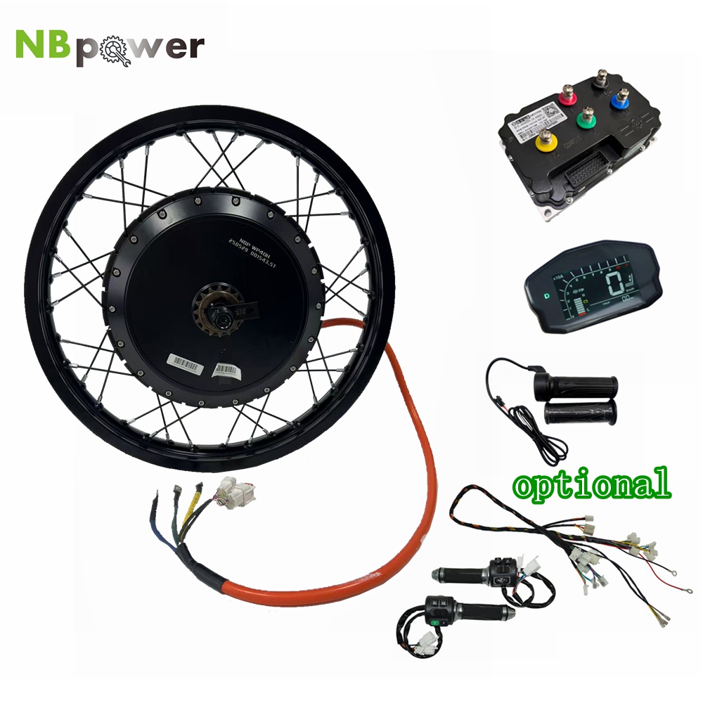 Kit de Bicicleta Elétrica NBpo - 72V 5000W Hub Motor Kit avaliação e preço